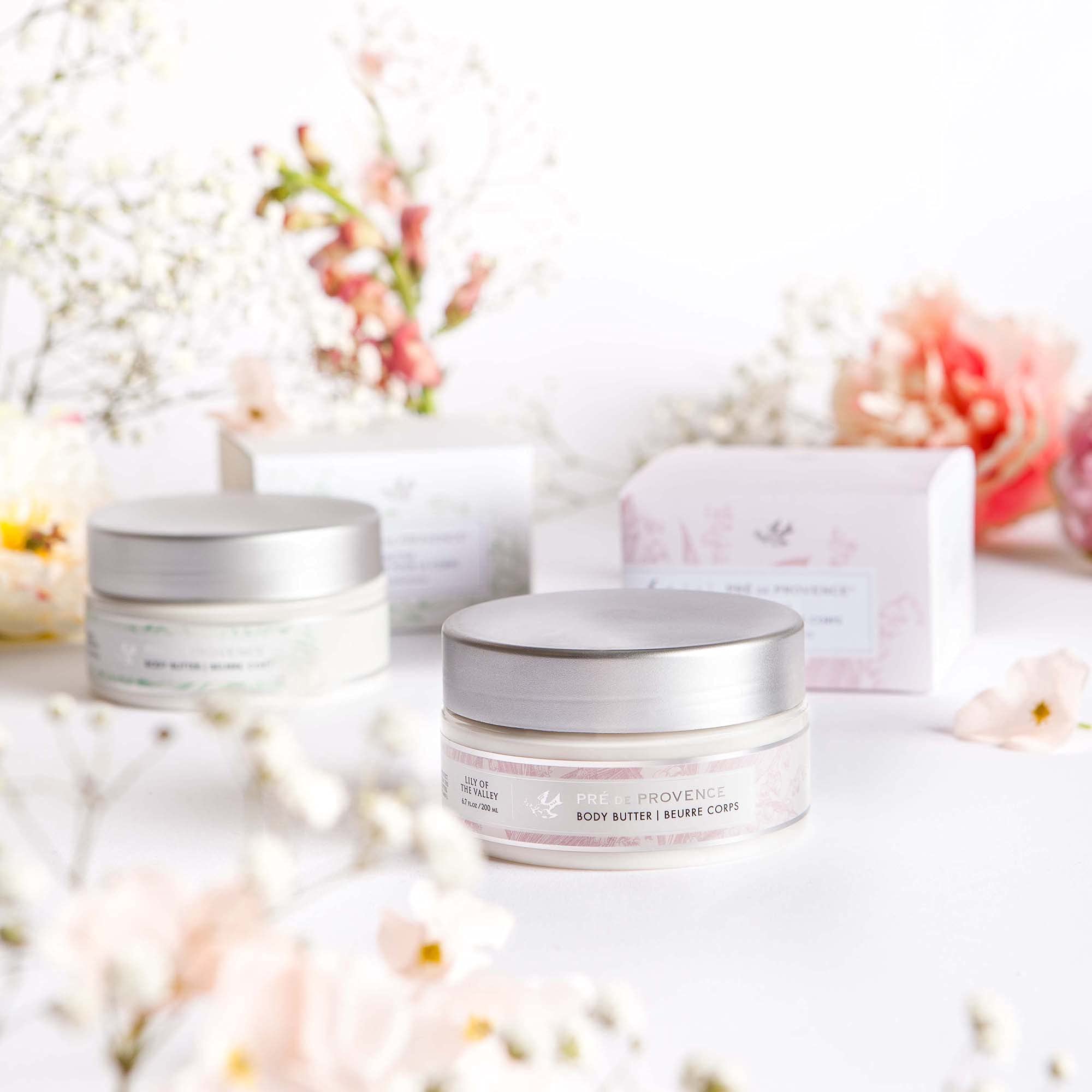 Pre de Provence Collection Shea Butter Enriched Soothing & Moisturizing, Body Butter, 6.7 fl oz, Lily of the Valley